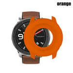 For Huami Amazfit Gtr 47mm Silicone Watch Case Screen Orange