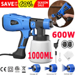 HVLP Electric Paint Sprayer / Spray Gun For Painting Fences, Decking, Walls Home