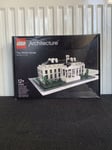 LEGO ARCHITECTURE: The White House (21006) - Brand New & Sealed!
