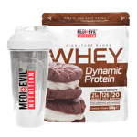 Medi-Evil Nutrition Whey Protein Powder with Isolate Cookies and Cream 600g Bag