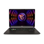 MSI Vector GP68HX Gaming laptop (13VH-085UK), Intel Core i9-13950HX, 16.0" FHD+ 144Hz Panel, NVIDIA GeForce RTX 4080 GDDR6, 8GB*2 DDR5, 1TB NVMe PCIe Gen, Windows 11- Cosmos Gray