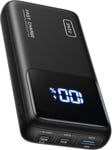 INIU Portable Charger, 25000mAh Power Bank Fast Charging USB C Input & Medium 
