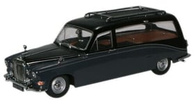 Oxford Diecast Daimler DS420 Hearse - Black/Carlton Grey