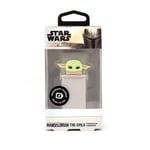 The Child Star Wars: The Mandalorian Grogu Baby Yoda 3D 5000mAh Quick Charging Power Bank. External Battery for iPhone, Samsung Galaxy, iPad Air, Huawei. Officially licensed product. Disney.
