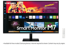 Samsung 32" M70B UHD, USB-C Smart Monitor with Speakers & Remote in Black (LS32BM700UPXXU)