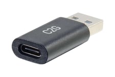 C2G USB C to USB Adapter - SuperSpeed USB Adapter - 5Gbps - F/M - USB typ C-adapter - 24 pin USB-C till USB typ A