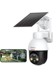 DEKCO Solar Security Camera Outdoor Wireless Solar, CCTV