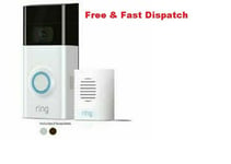 Ring Video Doorbell 2 and Chime Bundle. Brand New