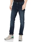 Cross Jeans Men's Dylan Tapered Fit Jeans, Blue (Blue Black 098), W40/L32 (Size: 40/32)