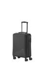 travelite 4-wheel hand luggage suitcase small 37 litres, luggage series BALI: ABS hard shell trolley complies with IATA board baggage allowance, 55 cm
