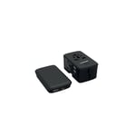 Adaptateur secteur de voyage avec batterie externe pour smartphone et tablette - Blaupunkt - BLP7030-133 - Noir - Neuf