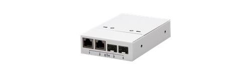 AXIS T8607 Media Converter Switch - Convertisseur de média à fibre optique - 1GbE - 10Base-T, 100Base-TX, 1000Base-X, 100Base-X - 2 ports - 2 x RJ-45 / 2 x SFP (mini-GBIC)