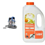 Vax SpotWash Duo Spot Cleaner | Lifts Spills & Stains from Carpets, Stairs, Upholstery | Dedicated Messy Tool for Pets – CDCW-CSXA & 1-9-142054 Original Pet 1.5L Carpet Cleaner Solution, White