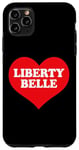 Coque pour iPhone 11 Pro Max J'aime Liberty Belle, j'aime Liberty Belle Custom