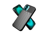 Cool Iphone 16 Plus Thunder Black Hard Case/Extra Reinforcement/Wireless Charging 8434847075747