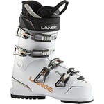 LANGE Women's Lx 70 W Ski Boots, White, 23.5 Monodopoint (cm)