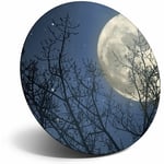 Awesome Fridge Magnet - Awesome Full Moon Sky Cool Gift #14277