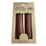 ABI PVC Läderhandtag Brun
