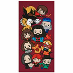 Harry Potter Charm Beach Towel Ron Hermione Hagrid Snape Dumbledore Kids