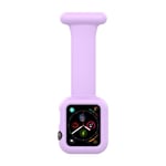 Apple Watch 41mm Series 9 skal sjuksköterskeklocka lila