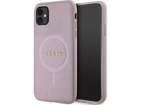 Fodral Guess Guhmn61psahmcp Iphone 11 / Xr 6.1 "Pink / Pink Hardcase Saffiano Magsafe