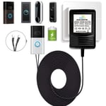 24V500MA doorbell transformer, video doorbell power adapter for Ring, Eufy, Wyze