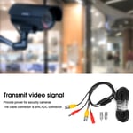 4Pcs BNC Video Power Cable CCTV Wire Cord Security System Accessories(10m ) GFL