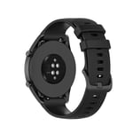 Huawei Watch GT 2/3 42 mm Armband i silikon, svart