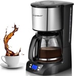 Aigostar Filter Coffee Machine, Programmable Drip Coffee Maker with 24hr Timer