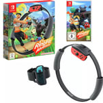 Ring Fit Adventure Nintendo Switch Game, Exercise Ring And Strap