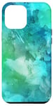 Coque pour iPhone 12 Pro Max Bleu turquoise dégradé