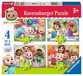 Ravensburger 4 Puzzles in a Box Cocomelon