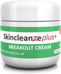 Skincleanze plus Breakout Cream, Double Strength Salicylic Acid Skin Cleansing T