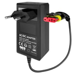 Batteriladdare 28V Kompatibel med Husqvarna Automower 105/310/315X / McCulloch Rob R800 / Gardena R38Li/Sileno