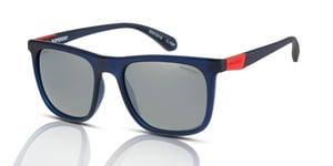 Superdry SDS-5016 Men's Sunglasses 106P Navy-Red/Silver Mirror