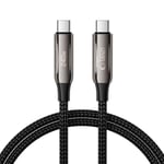 Tech-Protect Ultraboost UB10T PD 240W USB-C till USB-C-Kabel 1m - Svart