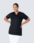 Smila Staccato Alva Svart V-blus Dam S