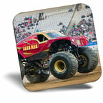 Awesome Fridge Magnet - Red Monster Truck Rally 4x4 Cool Gift #16442