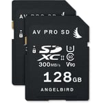Angelbird AVpro SDXC UHS-II V90 128GB 2-pack