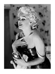 Editions Braun W08046 Affiche Feingersh Marilyn Monroe, Chanel No. 5 Papier Gris 60 x 80