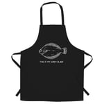 This is My Happy Plaice Chef's Apron - (Black/One Size)
