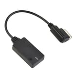 För A5 A6 A8 Q7 Ami Mmi Bluetooth Musikgränssnitt Aux-ljudkabeladapter Ny(svart)(1st)