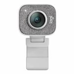 Webcam Logitech 960-001297 Full HD 60 fps Hvid