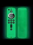 Remote Case Silicone Cover For Fire TV Stick 4K, Protective Silicone Holder Lightweight Anti Slip Shockproof For Fire TV Cube/3rd Gen All-New 2nd Gen Alexa Voice Remote Control