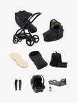 egg3 Pushchair, Carrycot & Accessories with Egg Shell Car Seat and Base Luxury Bundle