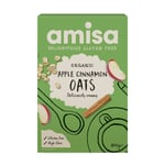 Amisa Organic Apple & Cinnamon Porridge Oats - 300g - Best Before