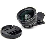 2X(Fish Eye Phone Lens, 0.45X Phone with  Camera Lens Macro Clip Lens Wide Angle