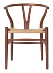 CH24 Y-Chair - Oiled Mahogany/Nature