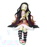 Ln-demon Slayer: Kimetsu No Yaiba Nezuko Kamado Figur med Sittande Pose