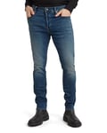 G-STAR RAW Men's 3301 Slim Jeans, Blue (vintage medium aged 51001-8968-2965), 34W / 34L